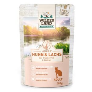 WL Cat Pouch - CLASSIC - Chicken and Salmon with Cranberries 12 x 100 g