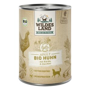 WL Dog Can - BIO - Chicken with Pumpkin & Zucchini 6 x 400 g