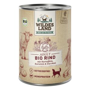 WL Dog Can - BIO - Beef with Potatos & Zucchini 6 x 400 g