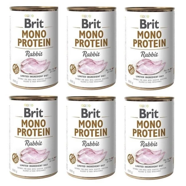 Mono Protein Rabbit 6 x 400 g