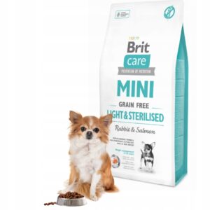 Brit Care Mini Grain Free Light & Sterilised - 7 kg