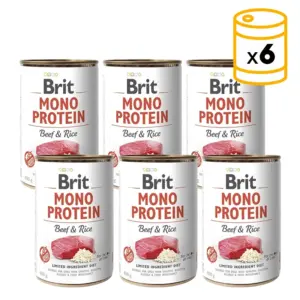 Mono Protein Beef & Rice 6 x 400 g