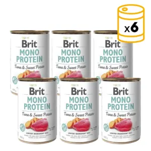 Mono Protein Tuna & Sweet Potato 6 x 400 g