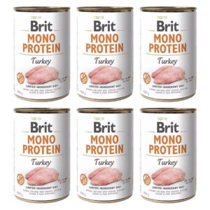 Brit Mono Protein Turkey 6 x 400 g