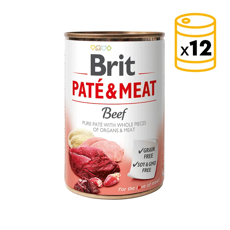Brit Paté & Meat Beef 6 X 400 g - Afbeelding 2