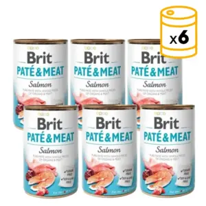 Paté & Meat Salmon 6 X 400 g