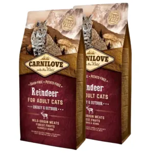 Carnilove Reindeer Energy/outdoor 2x2 kg