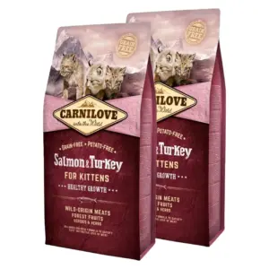 Carnilove Salmon & Turkey Kittens 2x2 kg