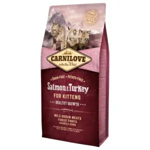 Carnilove Salmon & Turkey Kittens - 6 kg