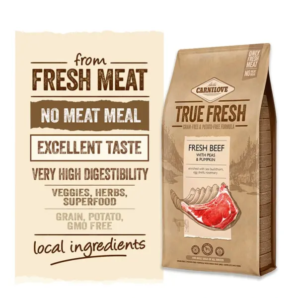 Carnilove True Fresh BEEF for Adult dogs - 11,4 kg - Afbeelding 2