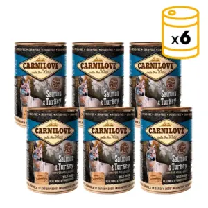 Carnilove Dog Cans Salmon & Turkey 6x 400 g