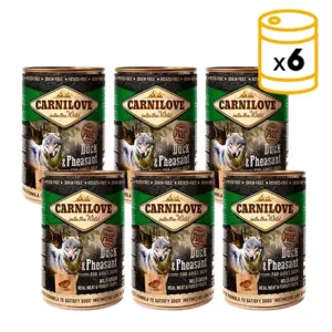 Carnilove Dog Cans Duck & Pheasant 6x 400 g