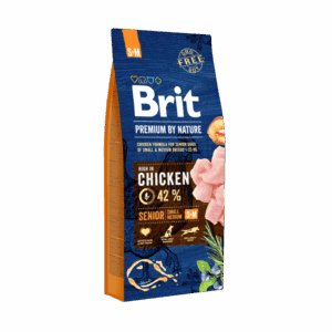 Brit Premium by nature Senior S+M - 15 kg