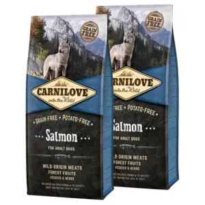 Carnilove zalm 2×12 kg voordeelbundel (€61,74 per stuk)