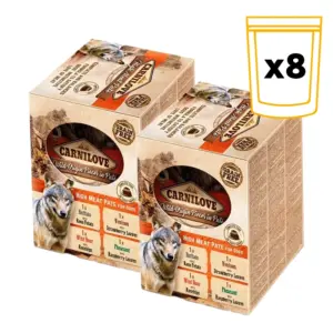 Carnilove Dog Pouch dierendag voordeelpakket Multipack (8x300g)