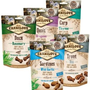 Carnilove hondensnack(soft) dierendag verwenpakket 5x200 gram