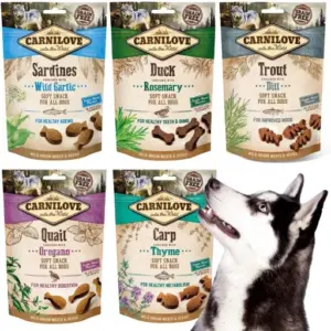 Carnilove hondensnack(soft) verwenpakket 5x200 gram