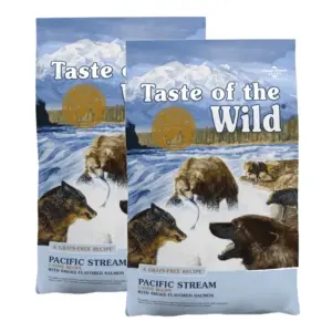 Taste of the Wild Pacific Stream 2x12,2 kg voordeelbundel (€63,64 per zak)