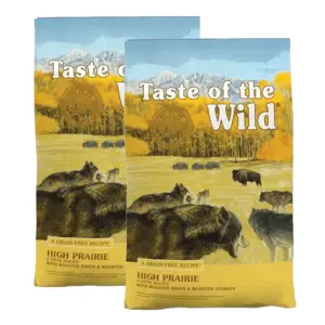 Taste of the Wild High Prairie 2x 12,2 kg voordeelbundel (€63,64 per zak)