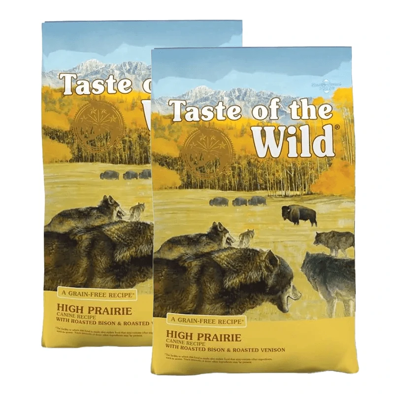 Taste of the Wild High Prairie 2x 12,2 kg voordeelbundel (€63,64 per zak)