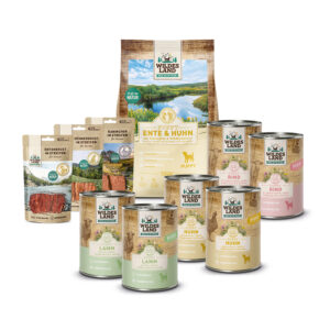 Wildes land probeerpakket Puppies snack/droogvoer/natvoer