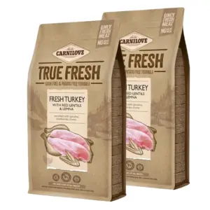 Carnilove True Fresh TURKEY for Adult dogs 2x11,4kg voordeelbundel (65€ per zak)