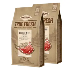 Carnilove True Fresh BEEF for Adult dogs 2x11,4kg voordeelbundel (65€ per zak)