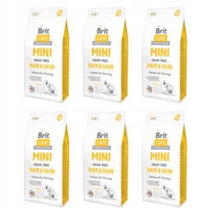 Brit Care Mini Grain Free Hair & Skin 6x2 kg voordeelbundel nu €79,99!