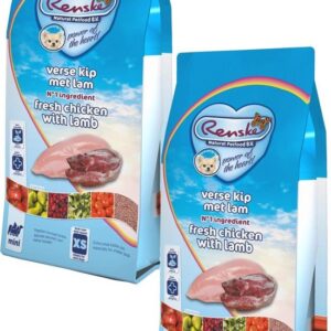 Renske Adult Mini - Hondenvoer - 2 x Kip Lam 2 kg voordeelbundel nu 46,99