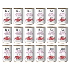Brit Mono Proteine Lamb 18x400g voordeelbundel