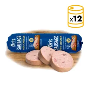 Brit Sausage Chicken 12x800 g omdoos